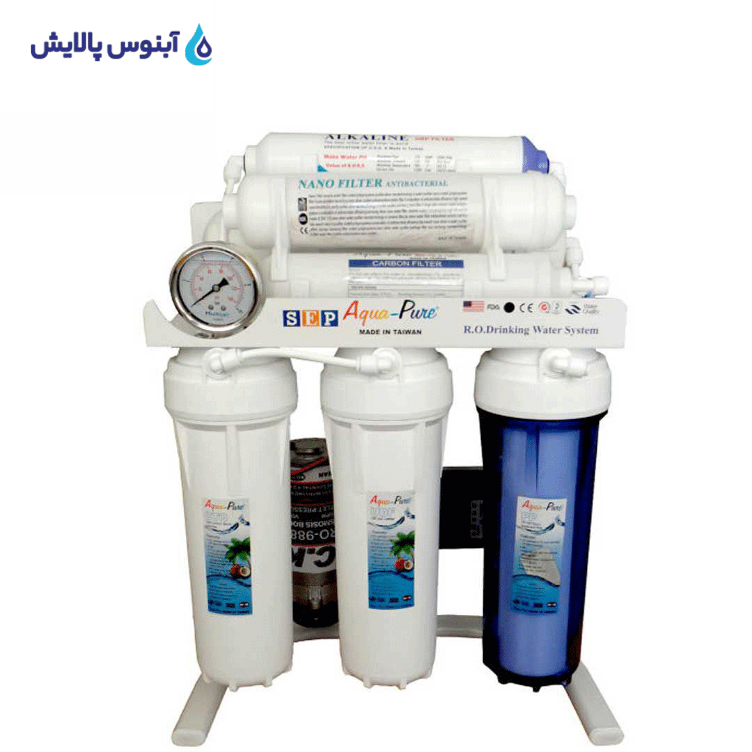 دستگاه تصفیه آب خانگی آکوا پیور مدل RO-Pure8-2060